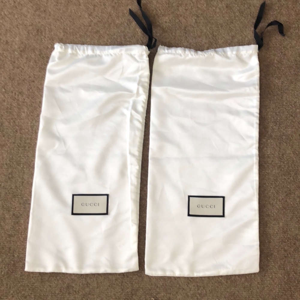GUCCI Silk Bags For Shoes or Booties